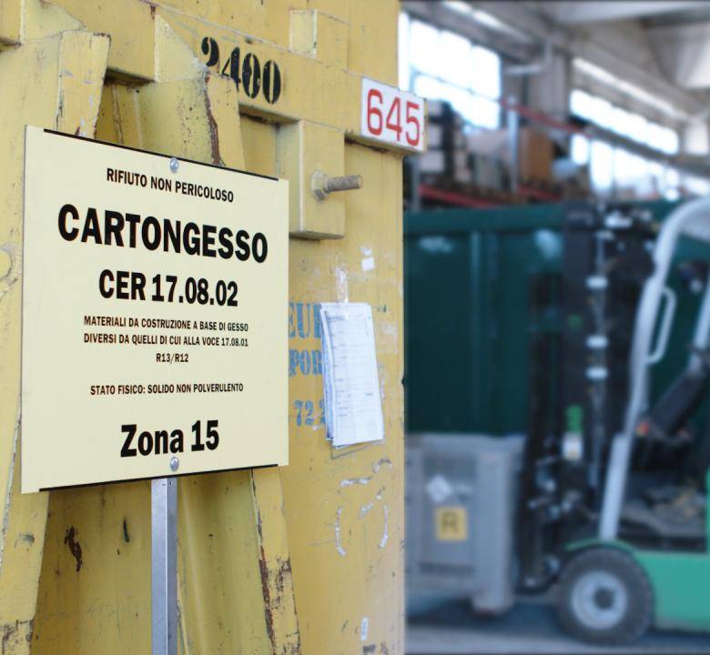 Smaltimento Cartongesso - Eurocorporation